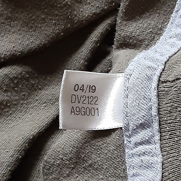 Y2K Adidas Shirt Go-To-Tee Men's Small Green White 2515 - Picture 6 of 7